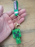 Minecraft brelok kolor zielony