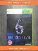 xbox 360 gra płyta resident evil 6