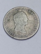 Moneta 1 złoty polski z 1830r. FH, RZADKA, BARDZO ŁADNA, połysk, stan: 2-