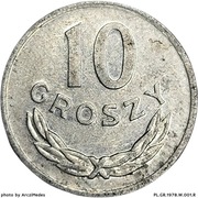10 groszy 1978, Polska