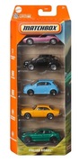 MATCHBOX 5 PACK ITALIAN ROADS LAMBORGHINI FIAT 500 ALFA ROMEO NOWY 2025
