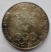 Medal pamiątkowy XIII Zimowe Igrzyska Olimpijskie Lake Placid 1980