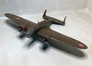 Bombowiec PZL P-37B "Łoś" złożony