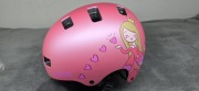 Kask orzeszek na hulajnogę rolki bmx UVEX Kid 3 Princess rozmiar 55-58cm