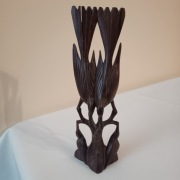 Figurka drewniana ptaki