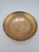 Patera, naczynie- mosiądz zdobiony