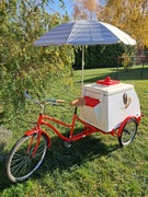 Wózek.riksza do lodów.