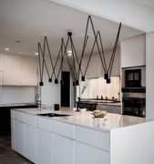designerska lampa wisząca nad stół do salonu wyspę kuchenną 
