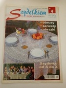 Szydełkiem i na drutach 4/2001 najładniejsze robótki ręczne