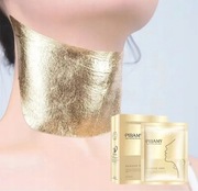 Maska na szyję złota 