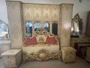 Sypialnia włoska wenecka szafa łóżko komoda szafki lustro