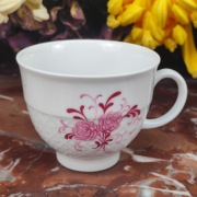 Porcelanowa filiżanka - Różowe kwiatki - 200 ml - Seltmann Weiden Bavaria