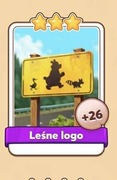 Leśne logo karta coin master