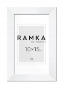 Ramka na zdjęcia 10x15 cm Biała