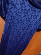 Sukienka ubrana raz.Szafirowa