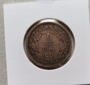 4 krajczar 1868 węgry (2)