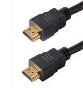 Kabel HDMI Blyss gold czarny 3 m