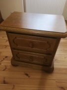 Szafka nocna drewniana firmy Zakor. 2 sztuki.