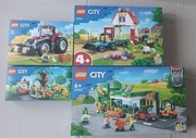 Lego city 60346 Stodoła farm 60347 sklep 60326 piknik w parku 60287 Traktor