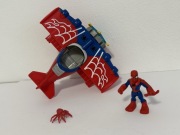 Marvel Spider-Man samolot pająk imaginext
