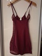 Bordowa halka wyszczuplająca