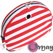Granatowy organizer do Obag MOON LIGHT ML pasy czerwony biały wkład OMAY