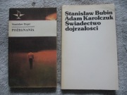 Pozegnania Dygat + gratis  Świadectwo dojrzałości -  Bubin, Adam Karolczuk