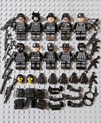 Zestaw 10szt Minifigurki Army odział Policji SWAT Amerykański klocki LEPIN