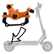 Kukirin G4 tylny hamulec