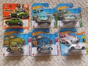 Hot Wheels VW Golf Volkswagen Beetle zestaw 