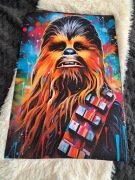 Nowy plakat na płótnie 40x60cm z filmu Gwiezdne Wojny Star Wars 