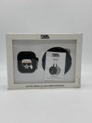 Karl Lagerfeld Zestaw Ikonik: Etui AirPods 1/2 + Powerbank 2000mAh