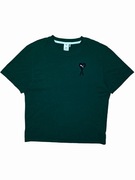 Zielona Koszulka Puma x Ami unikat retro kolaboracja adidas nike boxy