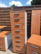 Szafka biurowa z szufladami kontenerek wysoki