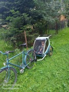 Thule Coaster XT. Wózek przyczepa do roweru.