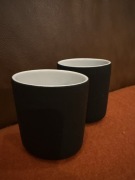 Kubki łazienkowe Ikea, 2 sztuki, ceramiczne, nowe