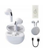 Słuchawki bezprzewodowe douszne PRO 6 TWS