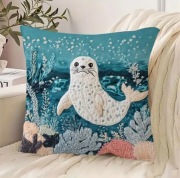 Poszewka na poduszkę foka 45x45cm