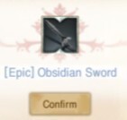 Epic Obsidian Sword T3 ARCHEAGE CLASSIC