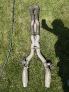 wydech środkowy tłumik rura Camaro 6.2 2016- z klapami