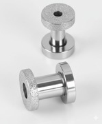 BOOM 2szt Tunele do Uszu Stal Chirurg Srebrne 6mm Skręcane z Podwójnym 