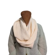 Ręcznie Robiony Komin szalik z 100% Wełny Merino – Miękkość i Ciepło