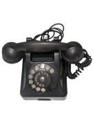 Telefon Ebonitowy RWT CB-49 | Rok 1954 | Vintage Design PRL