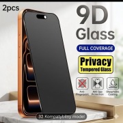  SzkłoHartowane AntiSpy iPhone 17 pro Pełna Prywatność i Ochrona (2 Sztuki)
