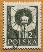 2579, * kasowany, Odsłonięcie pomnika "W hołdzie Powstańcom Śląskim"