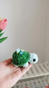 Żółwik na szydełku handmade, dekoracja 