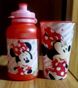 Bidon Myszka Minnie +kubeczek