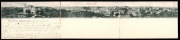 LUBSKO Sommerfeld piękna panorama 3X 1904 