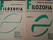 Filozofia dla ekonomistów cz.1-2. T.Płużyński