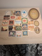 Podkładki pod kufel pokal piwo lata 80 te 